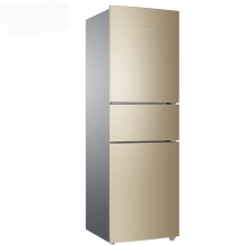 海尔 Haier BCD-206STPP 三门节能冰箱 定频直冷 206L 森林棕色 550*564*1739mm  计价单位：台