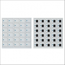 臻远 ZY-YD-068 钢制手机柜 30门 995*900*225mm 计价单位：组