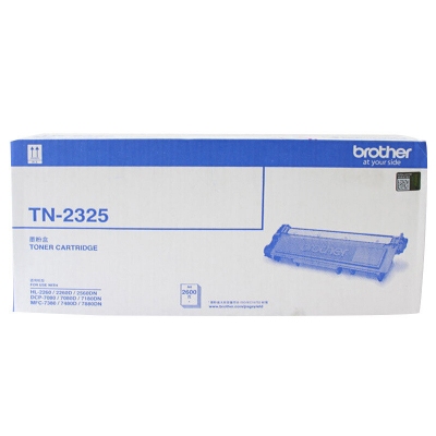 兄弟(brother)TN-2325粉盒 7080D DCP-7180DN 7380 7480D 黑色 计价单位：个