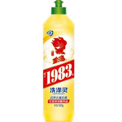 金鱼 洗涤灵 洗洁精  500g计价单位：瓶
