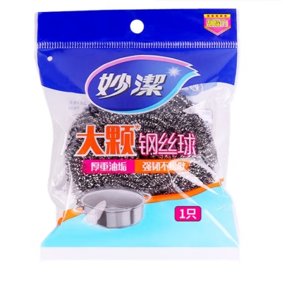 妙洁 钢丝球单只装 计价单位：个