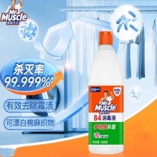 威猛先生 84消毒液500g 清新花香计价单位：瓶