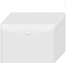 齐心C310E按扣袋20个装