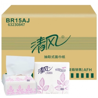 清风餐巾纸 BR15AJ 100包*箱