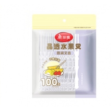 美丽雅 水果叉 100个/包